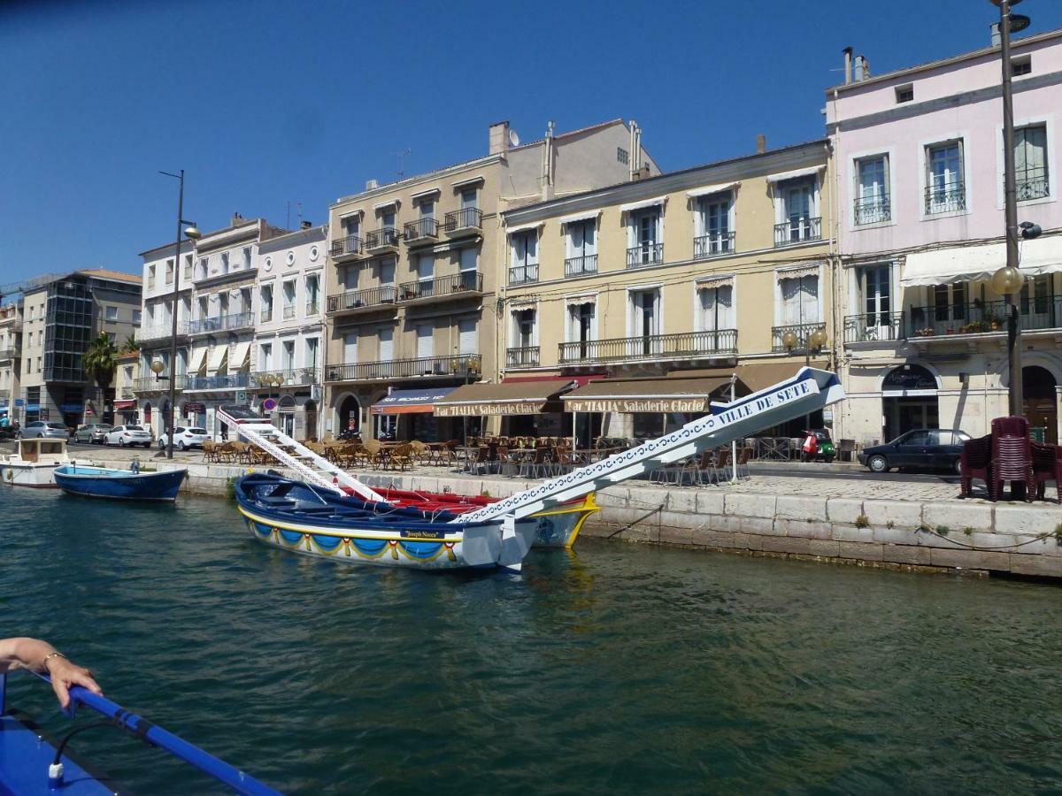 "Bien Vivre Ensemble" Aux Marches Du Soleil - Chambres Privees Chez L'Habitant Dans Appartement Partage Sète Exterior foto